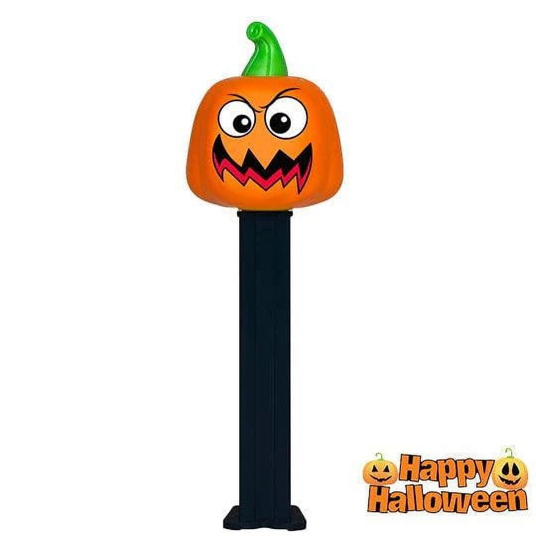 PEZ Candy Halloween Collection Candy Dispenser Plus 3 Candy Corn Flavored Candy Refills, 0.87 Ounce Blister Pack