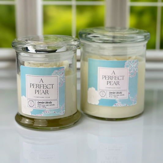 A Mandatory Activity, A Perfect Pear Candle - Champagne Pear Soy Candle