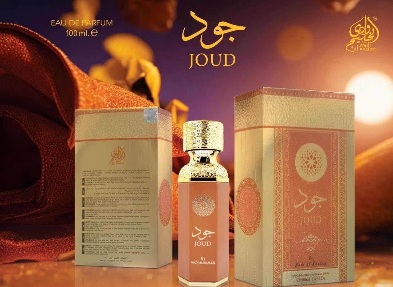 Wadi Al Khaleej Joud Eau De Parfum Unisex Perfume, 100 ml