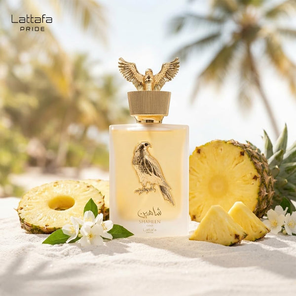 Lattafa Pride Shaheen Gold Eau de Parfum Spray for Women, 100 ml
