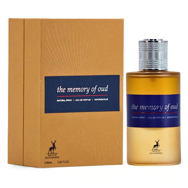 Maison Alhambra The Memory of Oud Eau de Parfum Spray Unisex Perfume, 60 ml