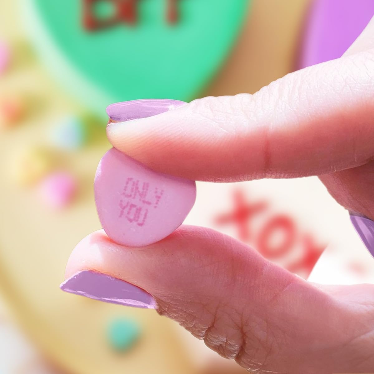 Brach's Tiny Conversation Hearts Candy, 1 Ounce Box - 24 Count Display Box