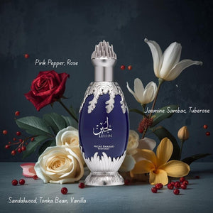 Lattafa Niche Emarati Lujain Eau de Parfum Spray Unisex Perfume, 100 ml