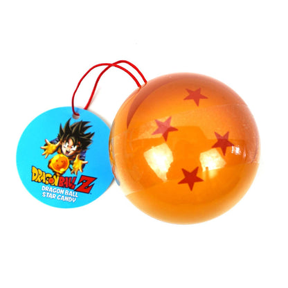 Dragon Ball Z Dragon Ball Star Candy Tin with Red Star Shaped Candy - 12 Count Display Box