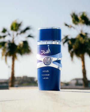 Lattafa Asad Zanzibar Eau de Parfum Spray for Men, 100 ml