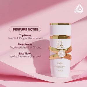 Lattafa Yara Moi Eau de Parfum Spray for Women, 100 ml