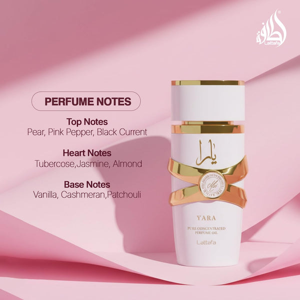Lattafa Yara Moi Eau de Parfum Spray for Women, 100 ml