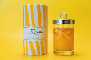 Rigaud Scented Candle, Handmade in France, Tournesol