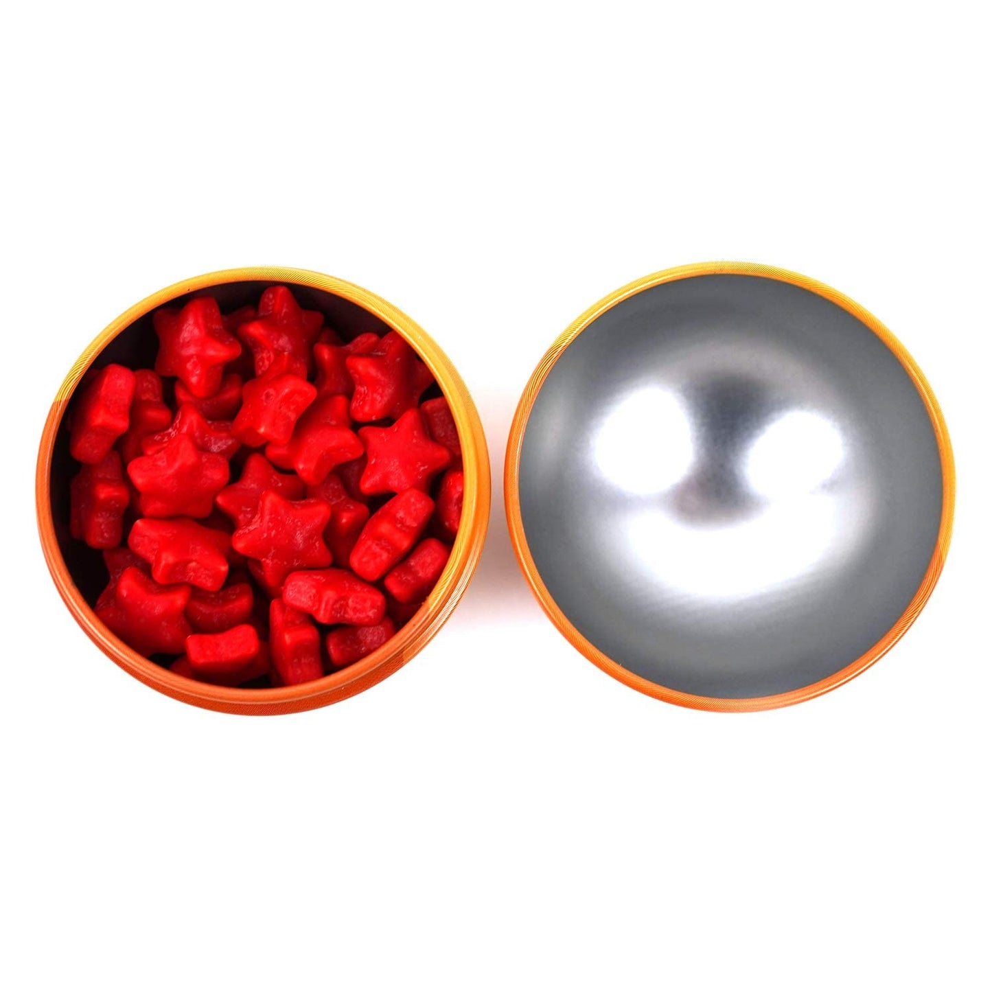 Dragon Ball Z Dragon Ball Star Candy Tin with Red Star Shaped Candy - 12 Count Display Box