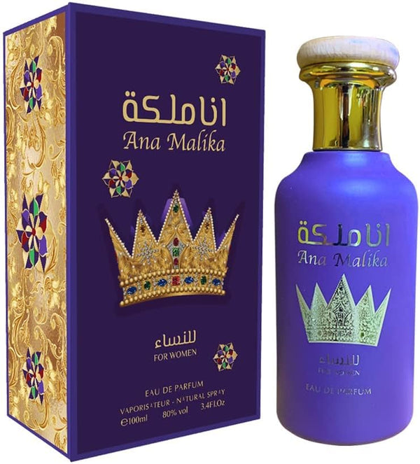 Wadi Al Ana Malika Eau De Parfum for Women, 100 ml