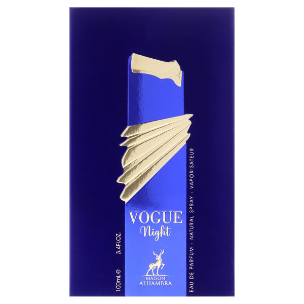 Maison Alhambra Vogue Night Eau de Parfum Spray for Women, 100 ml