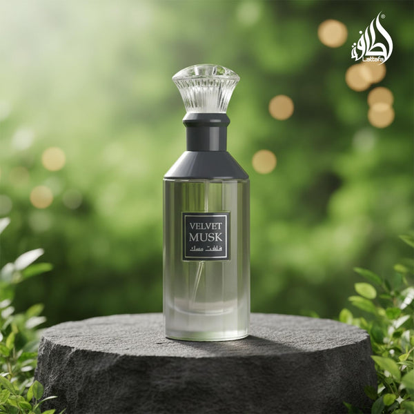 Lattafa Velvet Musk Eau de Parfum Spray Unisex Perfume, 100 ml