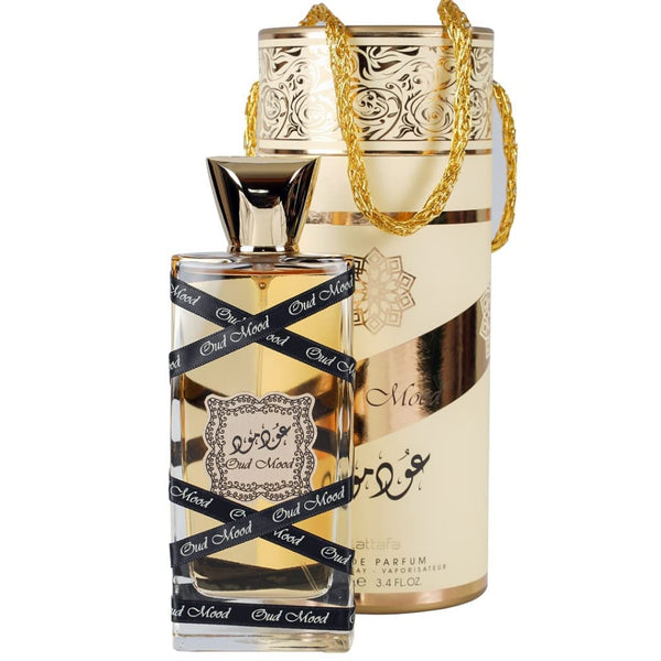 Lattafa Oud Mood Eau de Parfum Spray Unisex Perfume, 100 ml