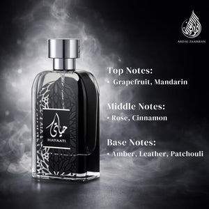 Ard Al Zaafaran Hayaati Eau de Parfum Spray for Men, 100 ml