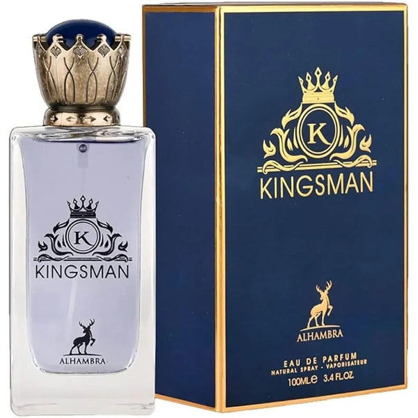 Lattafa Maison Alhambra Kingsman Eau de Parfum Spray for Men, 100 ml