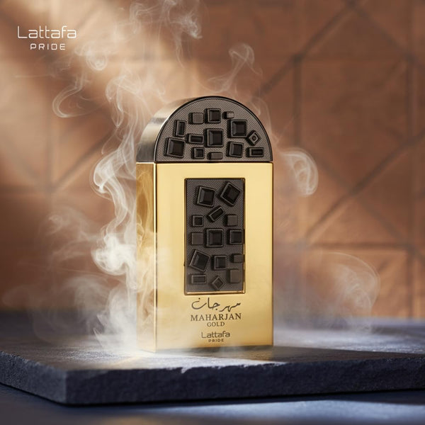 Lattafa Pride Maharjan Gold Eau de Parfum Spray Unisex Perfume, 100 ml