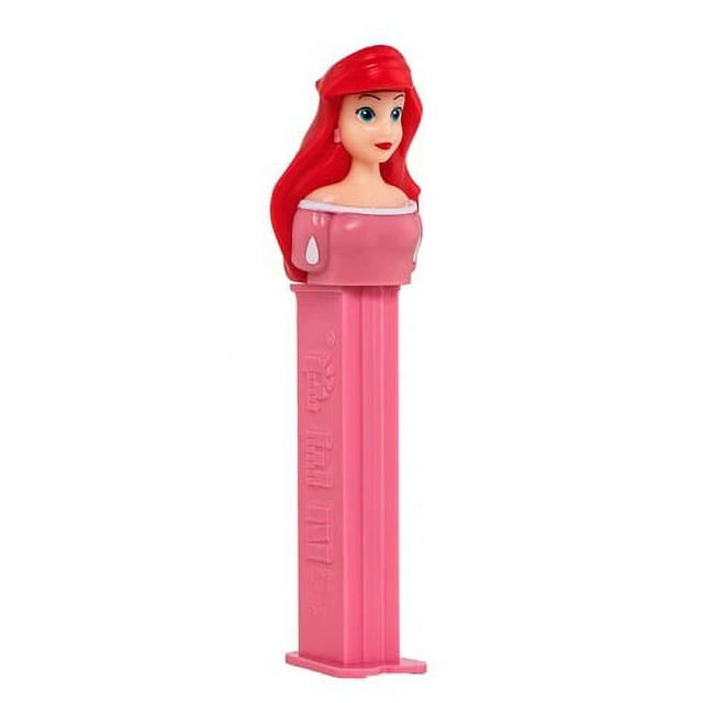 PEZ Disney Princess Little Mermaid Collectable Candy Dispenser Blister Pack, 0.87 Ounce