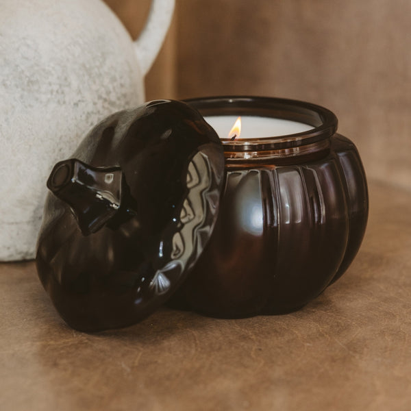 Sweet Water Decor Hello Fall Soy Candle, 20 oz Pumpkin Jar