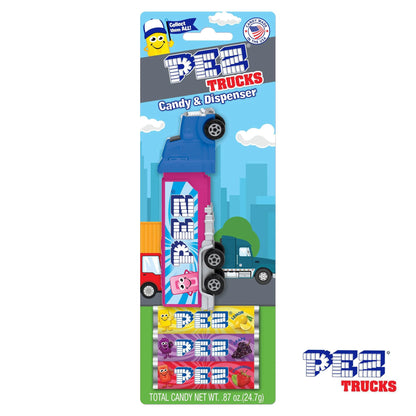 PEZ Truck/Rigs Collectable Candy Dispenser Blister Pack , 0.87 Ounce