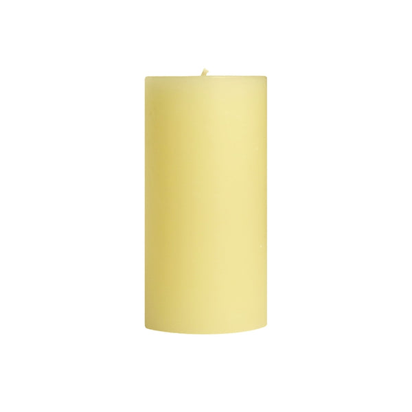 Unscented Pillar Candles, Parchment
