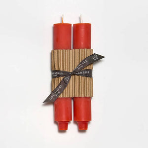 Greentree Home Candle, 9" Column Unscented Taper Handmade Beeswax Candles