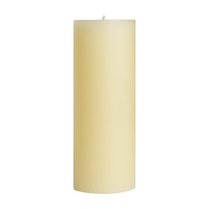 Unscented Pillar Candles, Off White