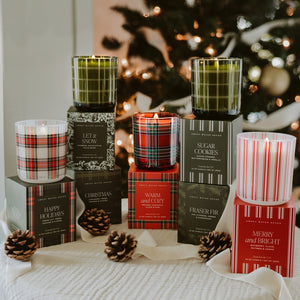 Sweet Water Decor Fraser Fir 12 oz Boxed Soy Candle