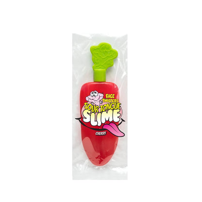 Face Twisters Sour Tongue Slime, 1.4 Ounce - 24 Count Display Box