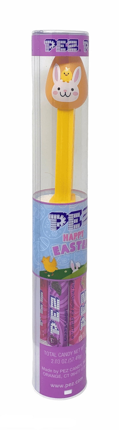 PEZ Easter Dispensers and Candy Holiday Tubes with 7 Packages of Candy Refills