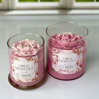 A Mandatory Activity, Girls' Night Out Candle - Blush Peony Soy Candle