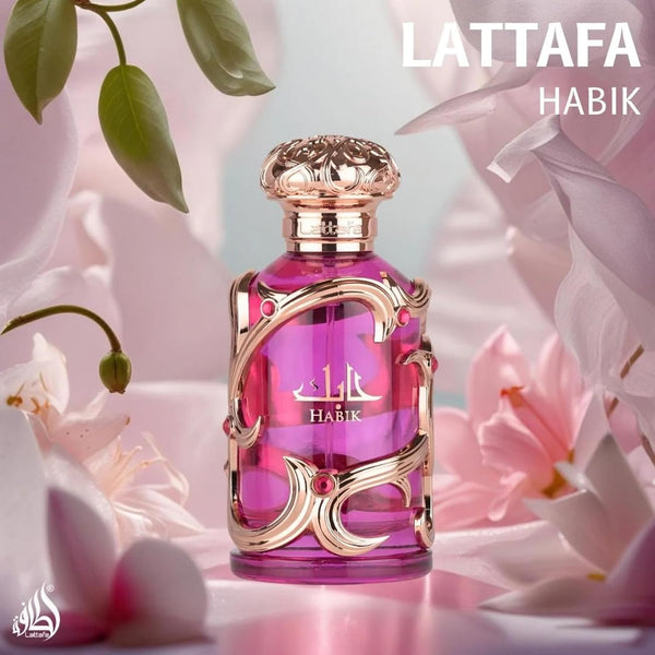 Lattafa Habik Eau de Parfum Spray for Women, 100 ml