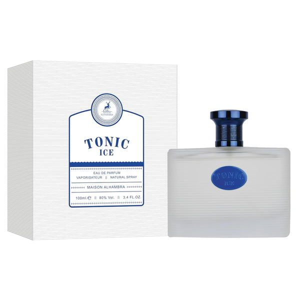 Maison Alhambra Tonic Ice Eau de Parfum Spray Unisex Perfume, 100 ml