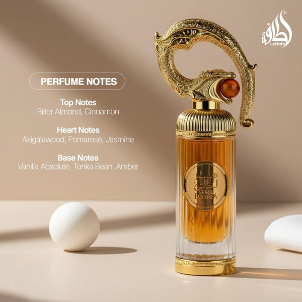 Lattafa Sehr Eau de Parfum Spray Unisex Perfume, 100 ml