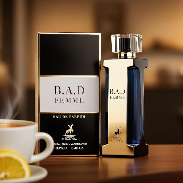 Maison Alhambra B.A.D Femme Eau de Parfum Spray for Women, 100 ml
