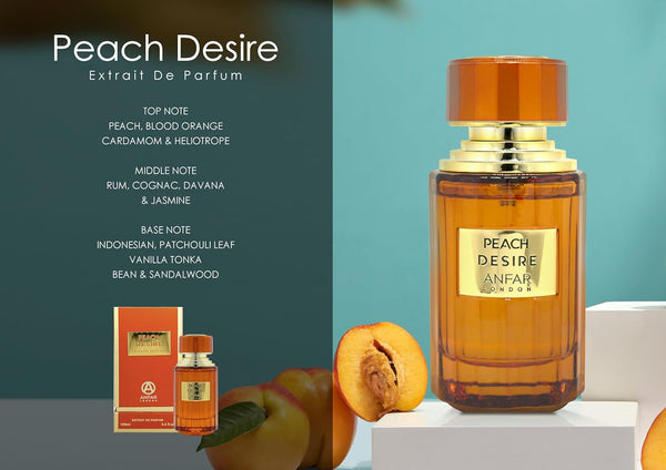 Anfar London Peach Desire Private Edition Extrait de Parfum for Women, 100 ml