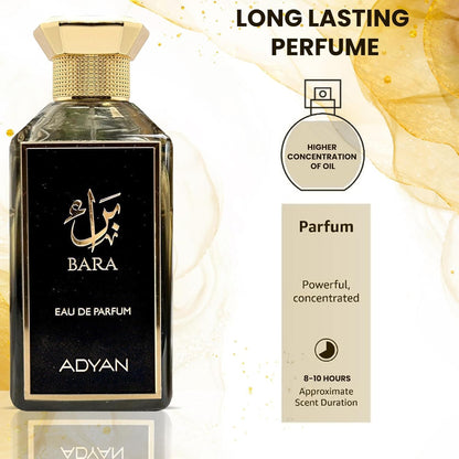 Adyan Bara Eau De Parfum Unisex Perfume, 100 ml