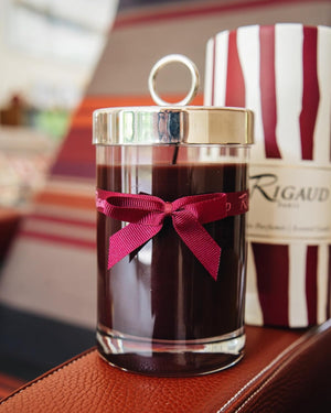Rigaud Scented Candle, Handmade in France, Bois Précieux