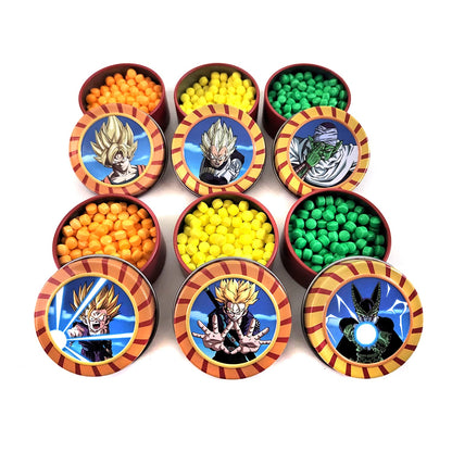 Dragon Ball Z Mystery Candy Tin 0.7 Ounce Blind Box - 18 Count Display Box