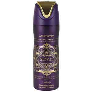 Lattafa Bade'E Al Oud Amethyst Unisex Perfumed Body Spray, 200 ml/6.67 fl.oz.