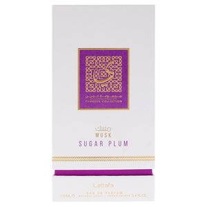 Lattafa Thameen Collection Musk Sugar Plum Eau de Parfum Spray Unisex Perfume, 100 ml