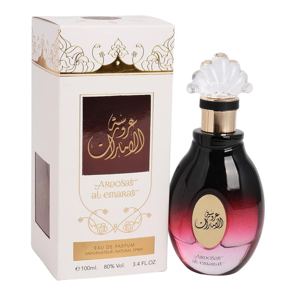 Ard Al Zaafaran Aroosat Al Emarat Eau de Parfum Unisex Perfume, 100 ml