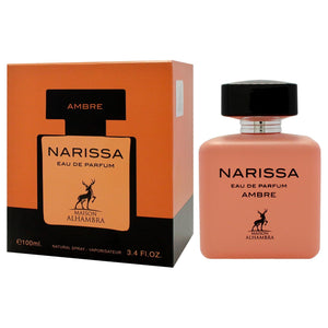 Maison Alhambra Narissa Ambre Eau de Parfum Spray for Women, 100 ml