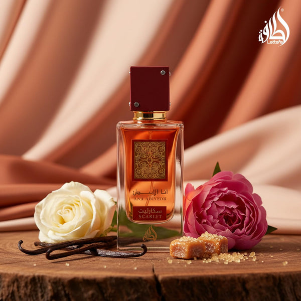 Lattafa Ana Abiyedh Scarlet Eau de Parfum Spray Unisex Perfume, 100 ml