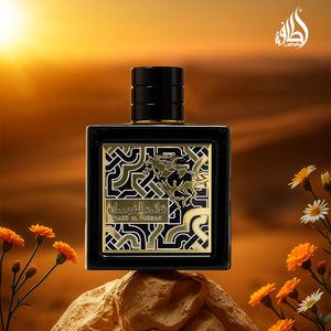 Lattafa Qaed Al Fursan Eau de Parfum Spray Unisex Perfume, 90 ml