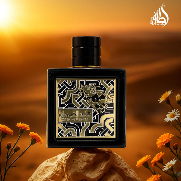 Lattafa Qaed Al Fursan Eau de Parfum Spray Unisex Perfume, 90 ml