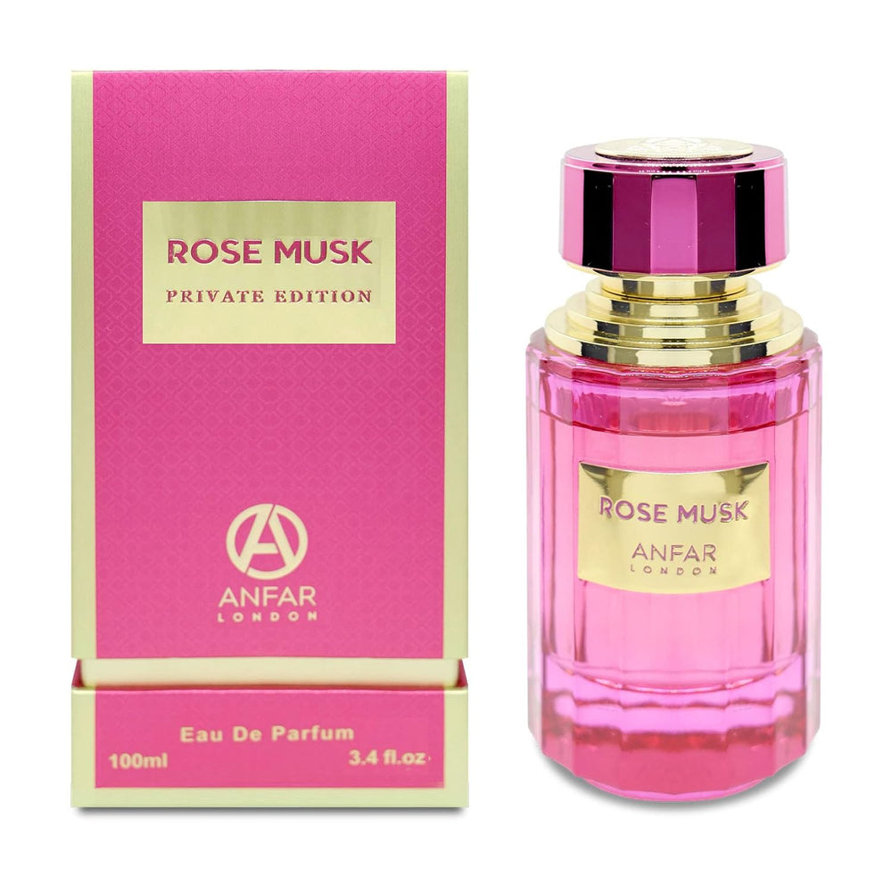 Anfar London Rose Musk Private Edition Eau de Parfum for Women, 100 ml