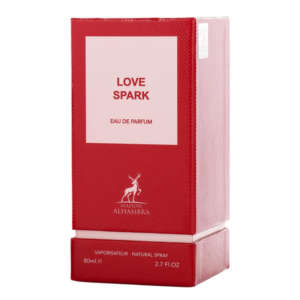 Maison Alhambra Love Spark Eau de Parfum Spray Unisex Perfume, 80 ml