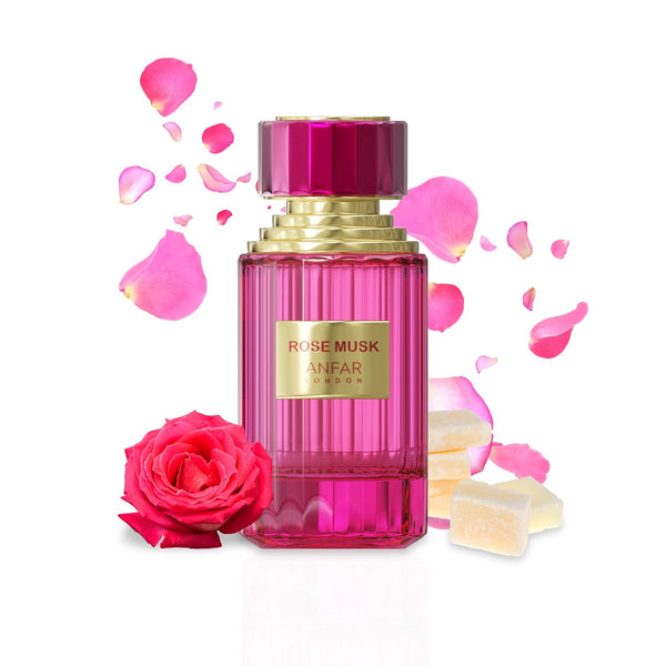 Anfar London Rose Musk Private Edition Eau de Parfum for Women, 100 ml