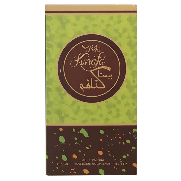 Risala Pista Kunafa Eau de Parfum Unisex Perfume, 100 ml
