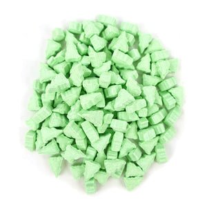 Merry Bob Ross Sweater Shaped Green Apple Sours Candy, 1.5 Ounce Tin - 12 Count Display Box